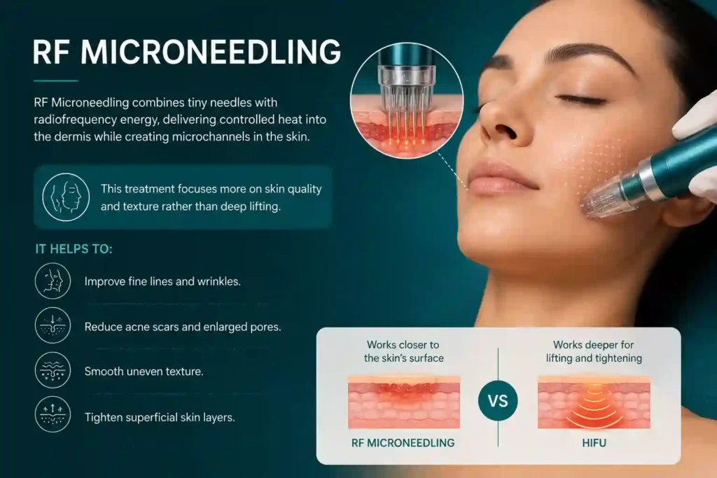What Does RF Microneedling Do That HIFU Alone Cannot Alton