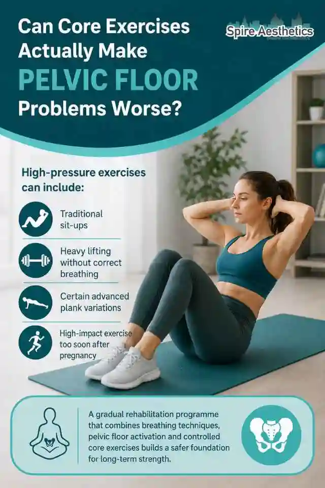 Can Strengthening Your Core Alone Actually Make Pelvic Floor Problems Worse Alton?